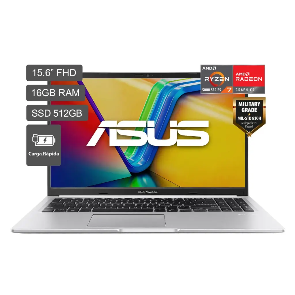 [MHT000010] NOTEBOOK ASUS E1504FA-BQ547, 15.6' FHD IPS, AMD RYZEN 5, 16GB RAM